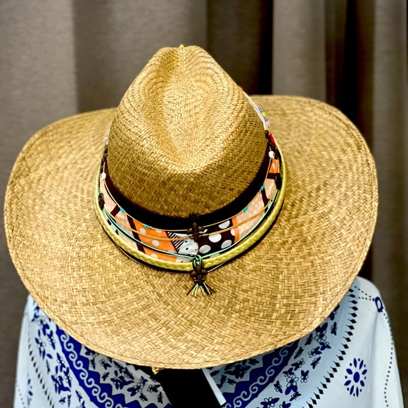 ❤️ Beautiful Colombian handmade hat All hats are one of a kind design - Picture 4 of 4